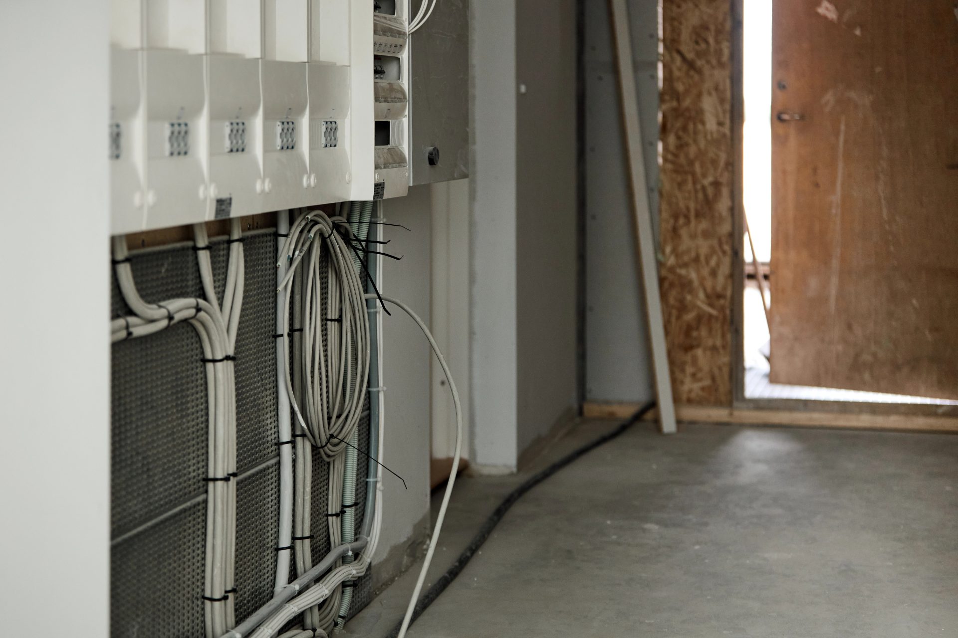 Elektroinstallation für Neubauten